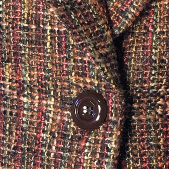 Semantiks XS Brown Tweed Cropped Blazer - Picture 2 of 8